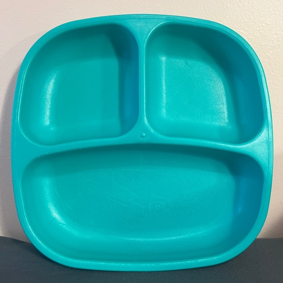 REPLAY Divided Deep Baby Toddler Plates Recycled Eco Friendly BPA Free 8 Plates - Picture 2 of 9